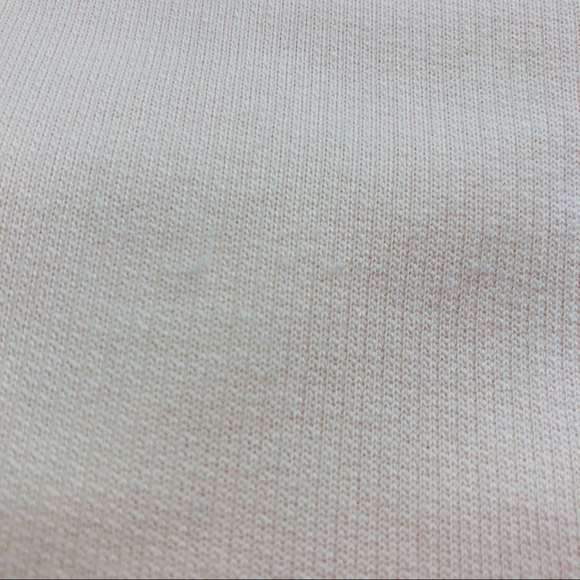 J. Crew Tie Back Sweatshirt Light Pink and White - Picture 8 of 8